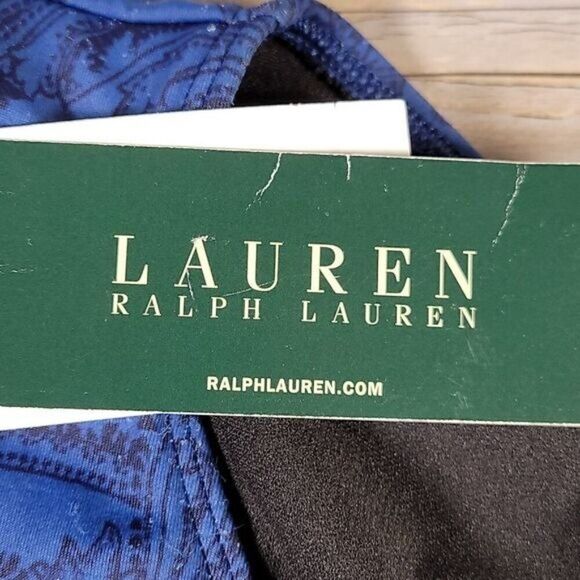 Ralph Lauren Paisley Bikini Bottom Sz 14 - Picture 8 of 10